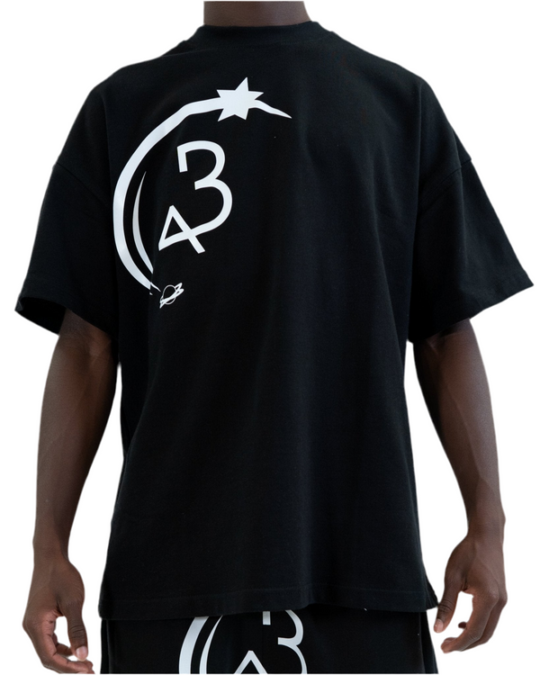 BLACK 'ASWC' T-SHIRT