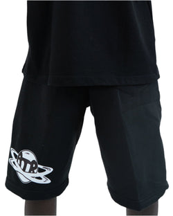 BLACK 'ASWC' SHORTS - BACLUBHOUSE