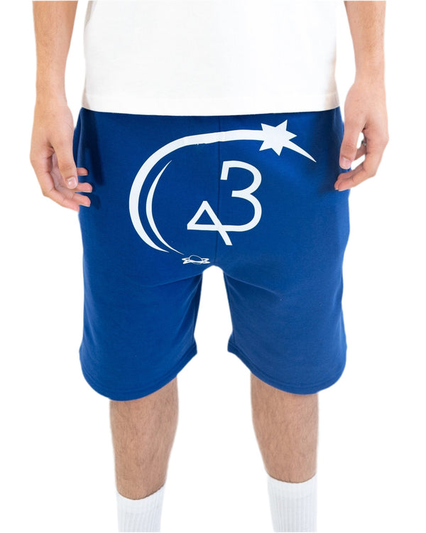 BLUE 'ASWC' SHORTS - BACLUBHOUSE